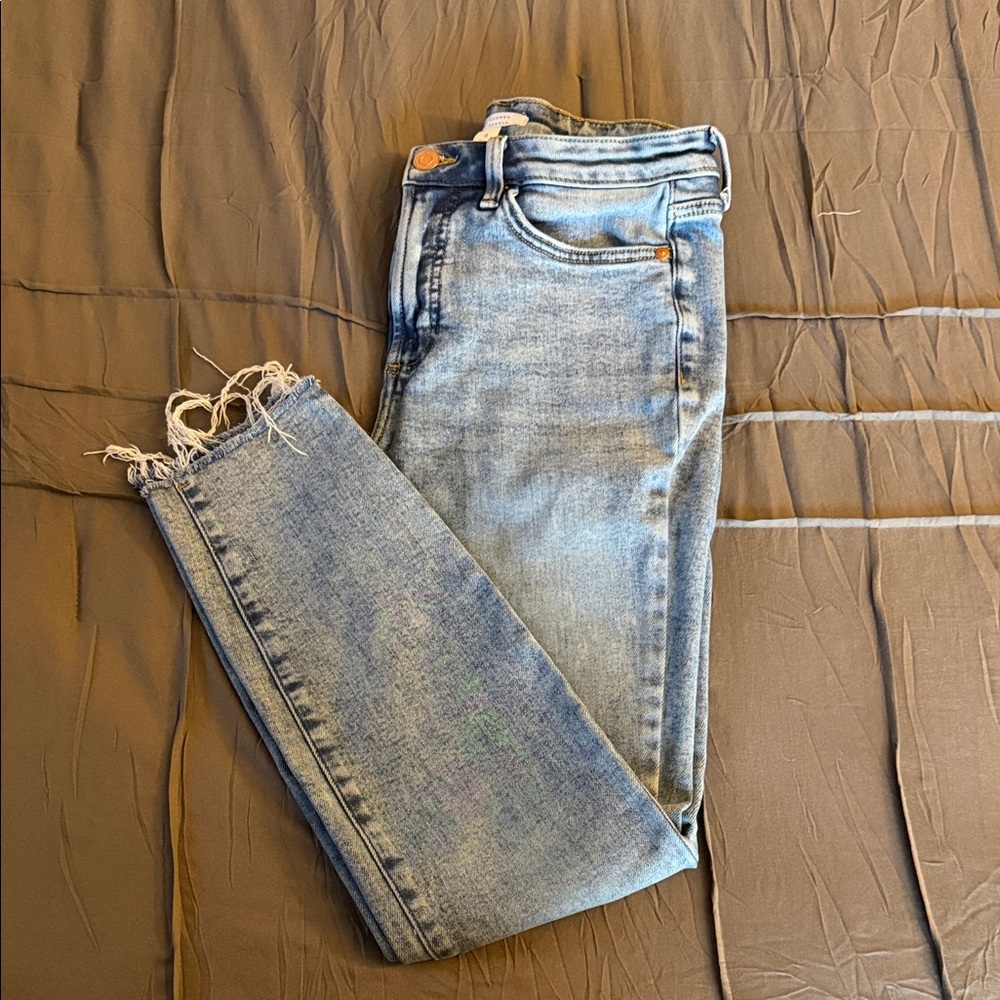 Lauren Conrad Light Blue Women's High-Rise Skinny Jeans